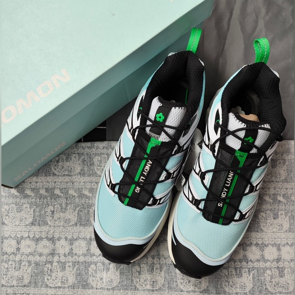 Salomon Other - Salomon Sneakers in Light Blue, Black & Green